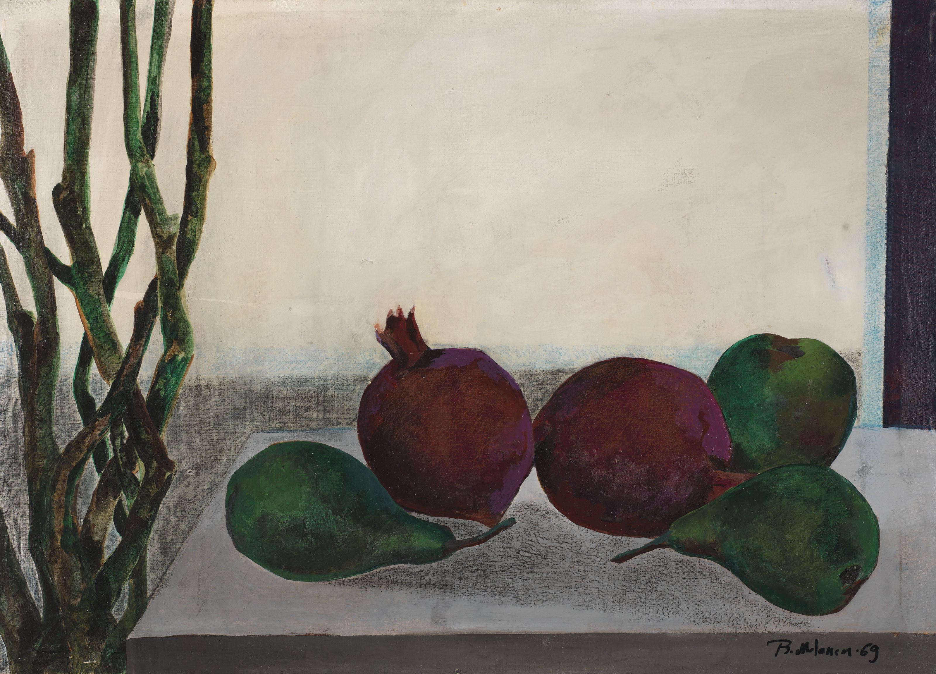 Bahman Mohassess, Still Life, 1969