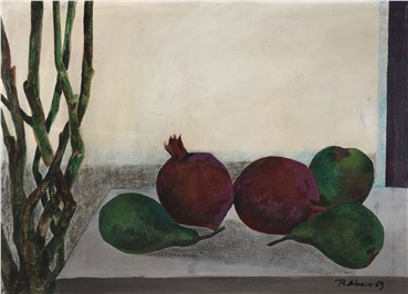 Painting, Bahman Mohassess, Still Life, 1969, 14658
