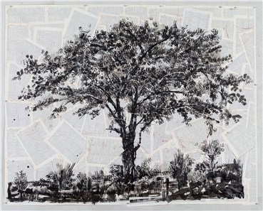 , William Kentridge, Drawing For waiting for the Sibyl (Long Tree), 2019, 29867