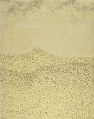 Painting, Gholamhossein Nami, Desert, 1977, 5235