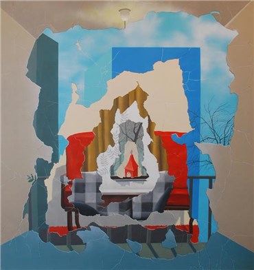 Painting, Hamed Sahihi, Untitled, 2017, 20793
