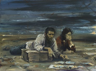 Painting, Omid Moshksar, Untitled, 2021, 52159