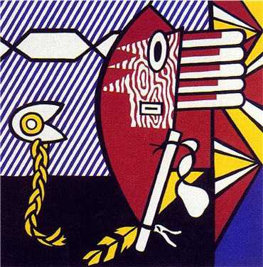 , Roy Lichtenstein, American Indian Theme I, 1980, 23369