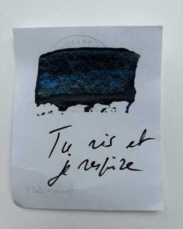 Works on paper, Hanieh Delecroix, Tu Ris et Je Respire, 2023, 74166