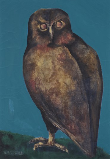 Painting, Bahman Mohassess, Untitled(Owl), 1987, 78442