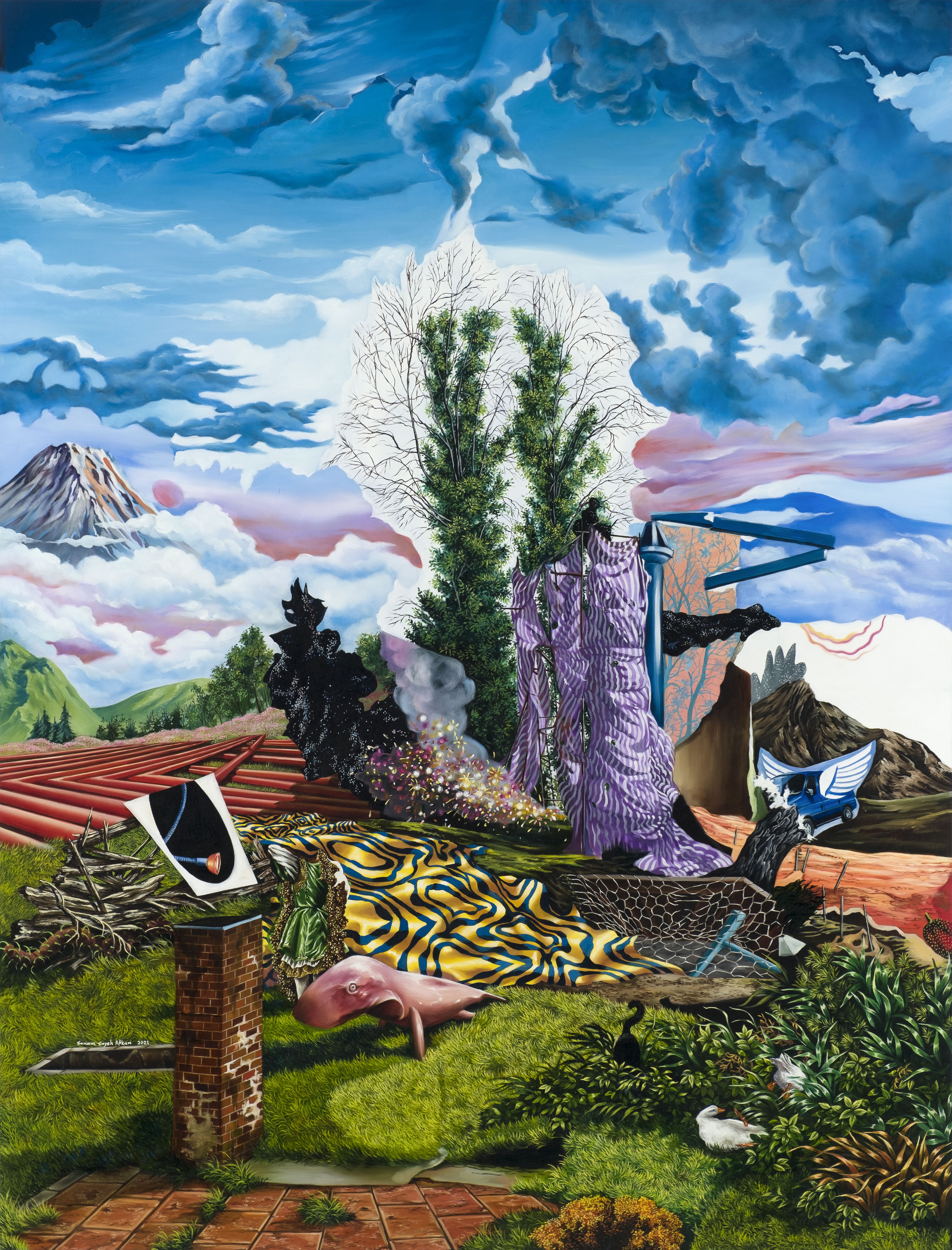 Sanam Saye Afkan, The Passage, 2021