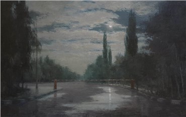 Painting, Zahra QaraKhani, Roadblock, 2020, 36199