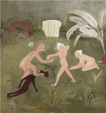 Painting, Sanam Khatibi, Seduce Hunger or Die of Hunger, 2013, 25331