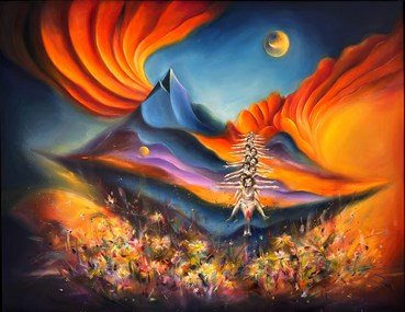 Painting, Nafiseh Emran, Untitled, 2024, 76026