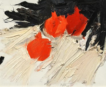 Painting, Manoucher Yektai, Three Pomegranates, 1963, 79640