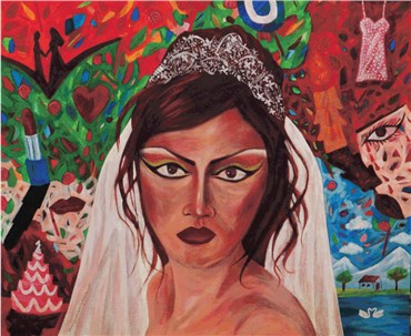 Painting, AmirHossein Bayani, Shahla, 2008, 22517