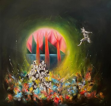 Painting, Nafiseh Emran, Untitled, 2024, 76023