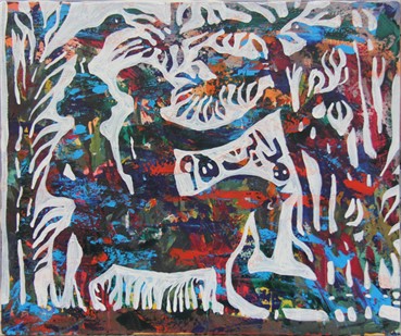 Painting, Reza Hedayat, Untitled, 2016, 13627