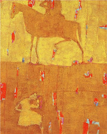 Painting, Reza Derakshani, Shirin and Khosrow, 2013, 7792