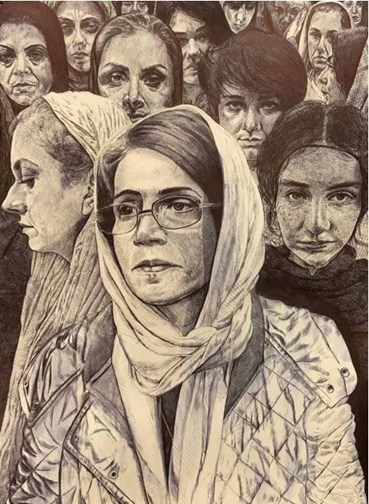 Painting, Ahmad Morshedloo, Untitled, 2023, 79549