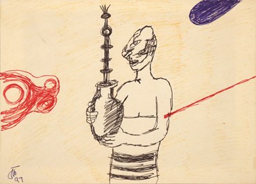 Drawing, Farshid Maleki, Untitled, 2017, 81711