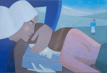 Painting, Sofia Pashaei, The Orphan II, 2024, 75811