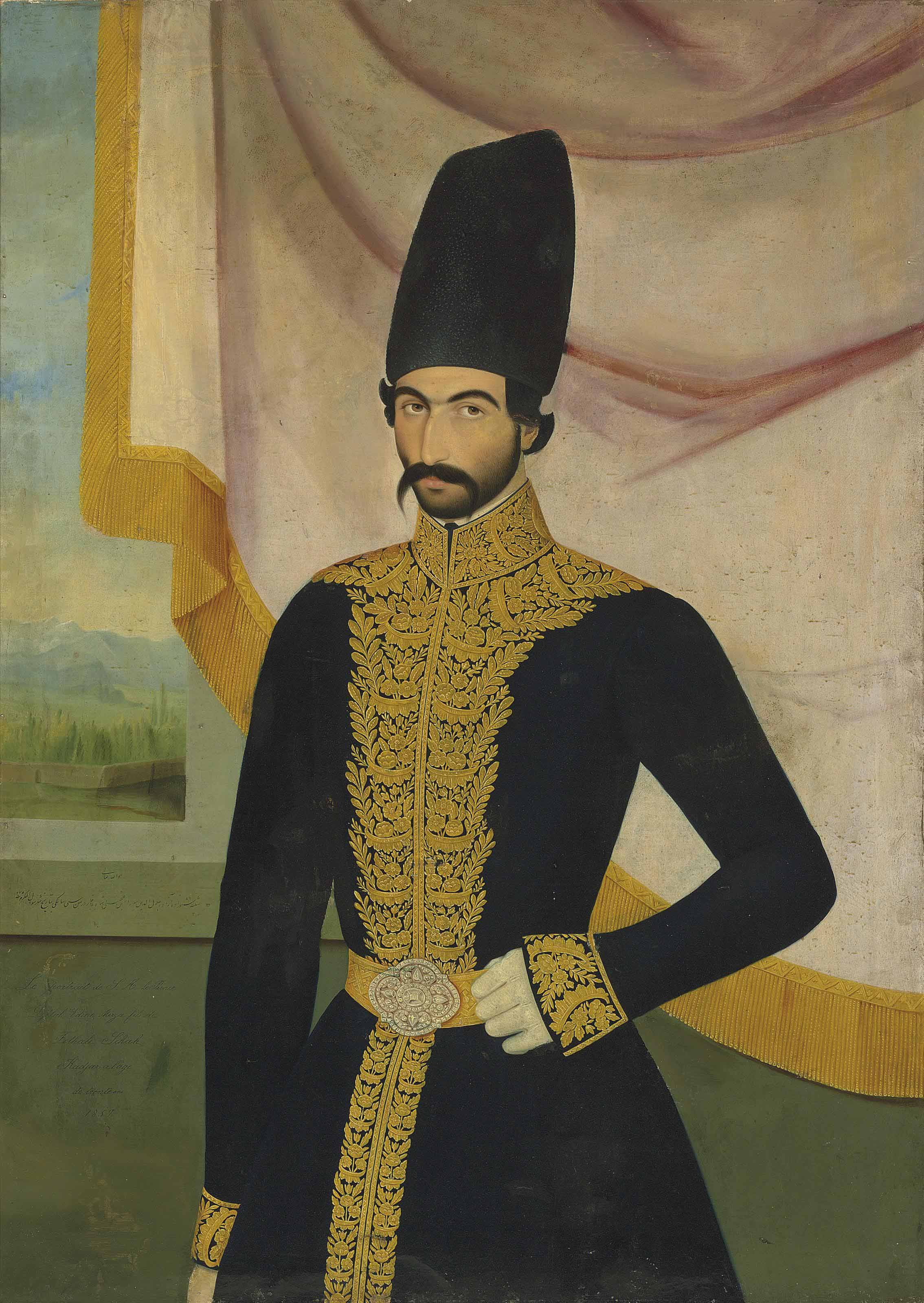 Abul Hasan Khan Ghaffari Kashani, Jalal Al-Din Mirza, Son of Fath-Ali-Shah, 1859