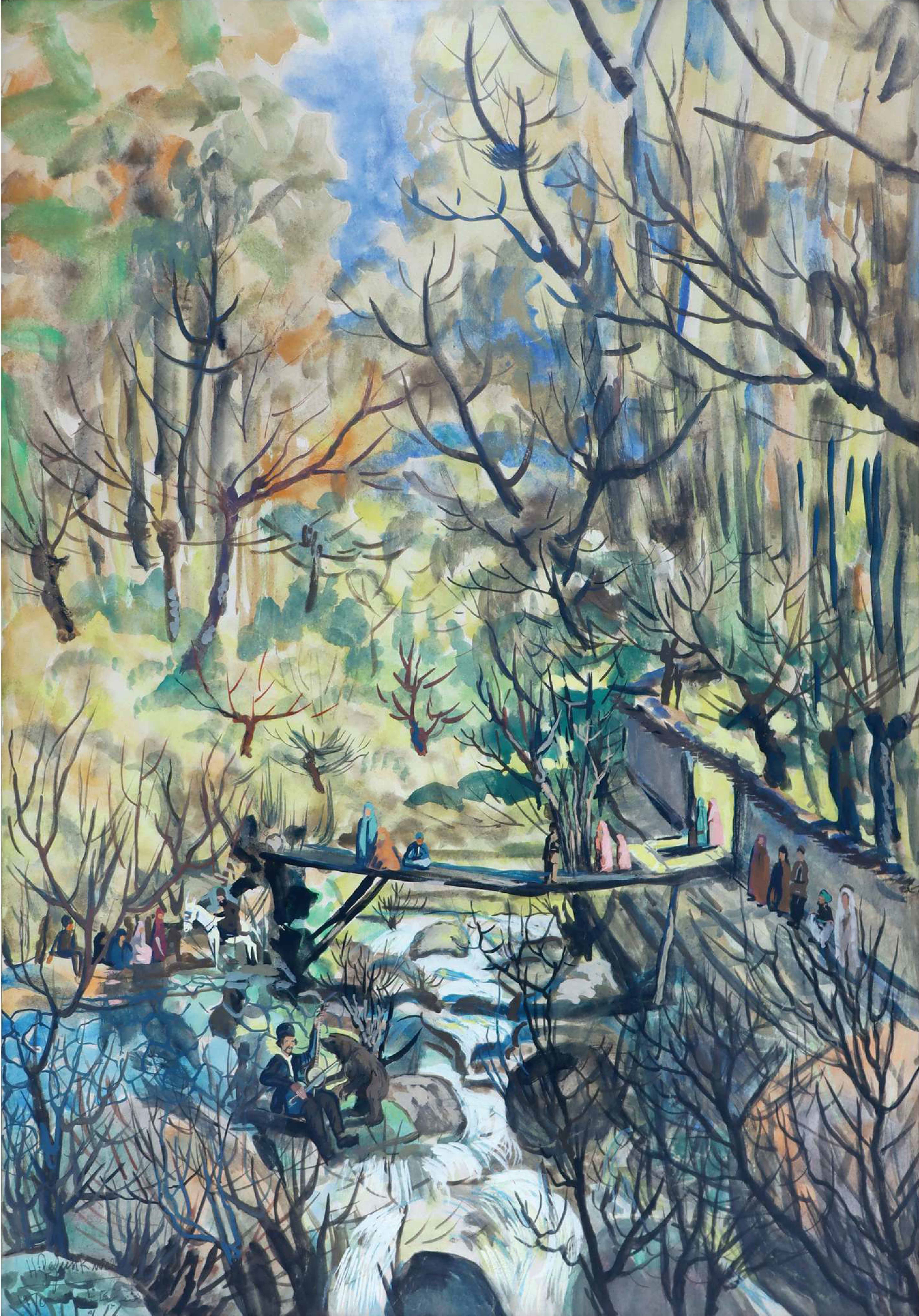 Houshang Pezeshknia, Untitled, 1970