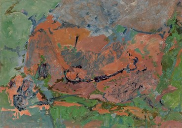 Painting, Bijan Akhgar, Saraw Ghamar Village, 1994, 45977