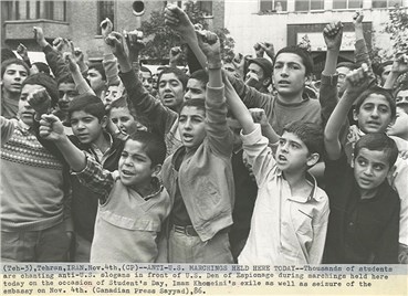 Mohammad Sayyad, Tehran, Iran, Nov 4th, 1986 Anti-U.S marching held today, 1986, 0