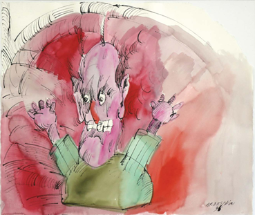 Painting, Ardeshir Mohassess, Untitled, , 83350