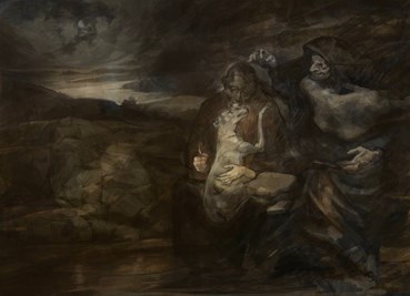 Painting, Farsam Sangini, Untitled, 2024, 75708