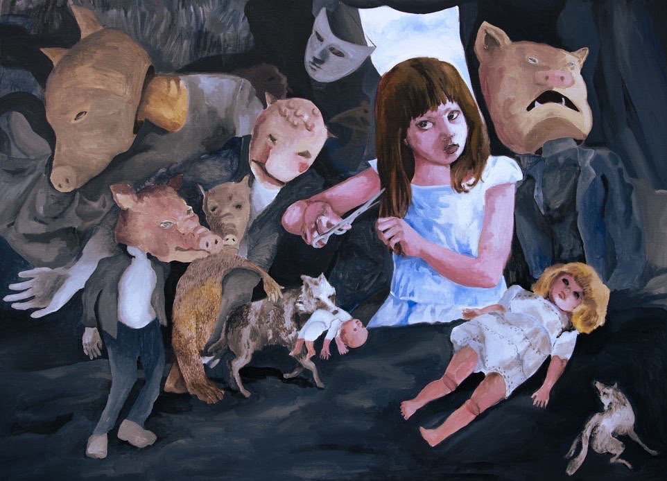 Zahra Zeinali, Small Window in A Black Box, 2022