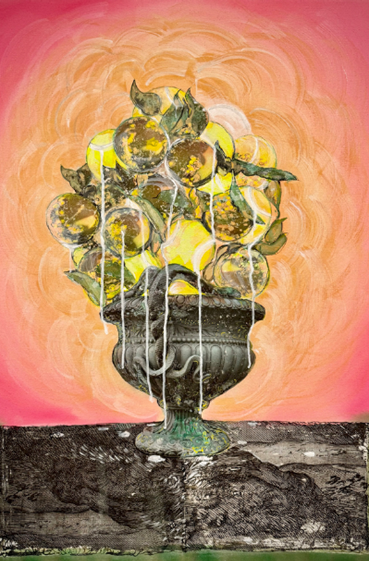 , Manju Shandler, Snakes, Apples and Tennis, 2024, 77408