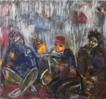 Painting, Akbar Yadegari, Untitled, 2018, 16620