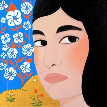 , Atieh Sohrabi, Orange Leaves, 2024, 75023