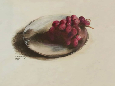 Painting, Manouchehr Motabar, Untitled , 1988, 76228