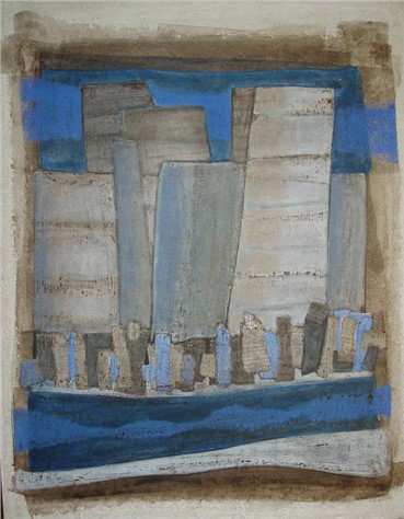 Painting, Vida Verba, Entre Ciel Et Mer, 2008, 10198