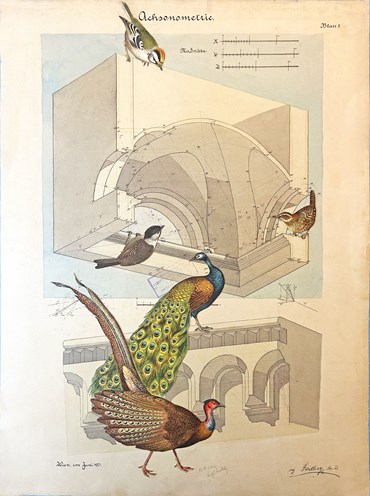 Mixed media, Farshid Larimian (Farshido), As If They Always Belonged to Each Other 08, 2024, 74679