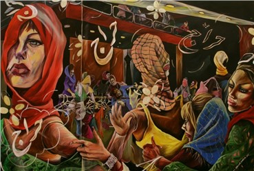 Painting, Saghar Daeiri, Untitled, 2008, 702