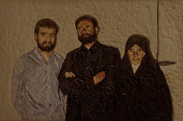 Farideh Nasri, Mother, Father, Son, 2022, 0