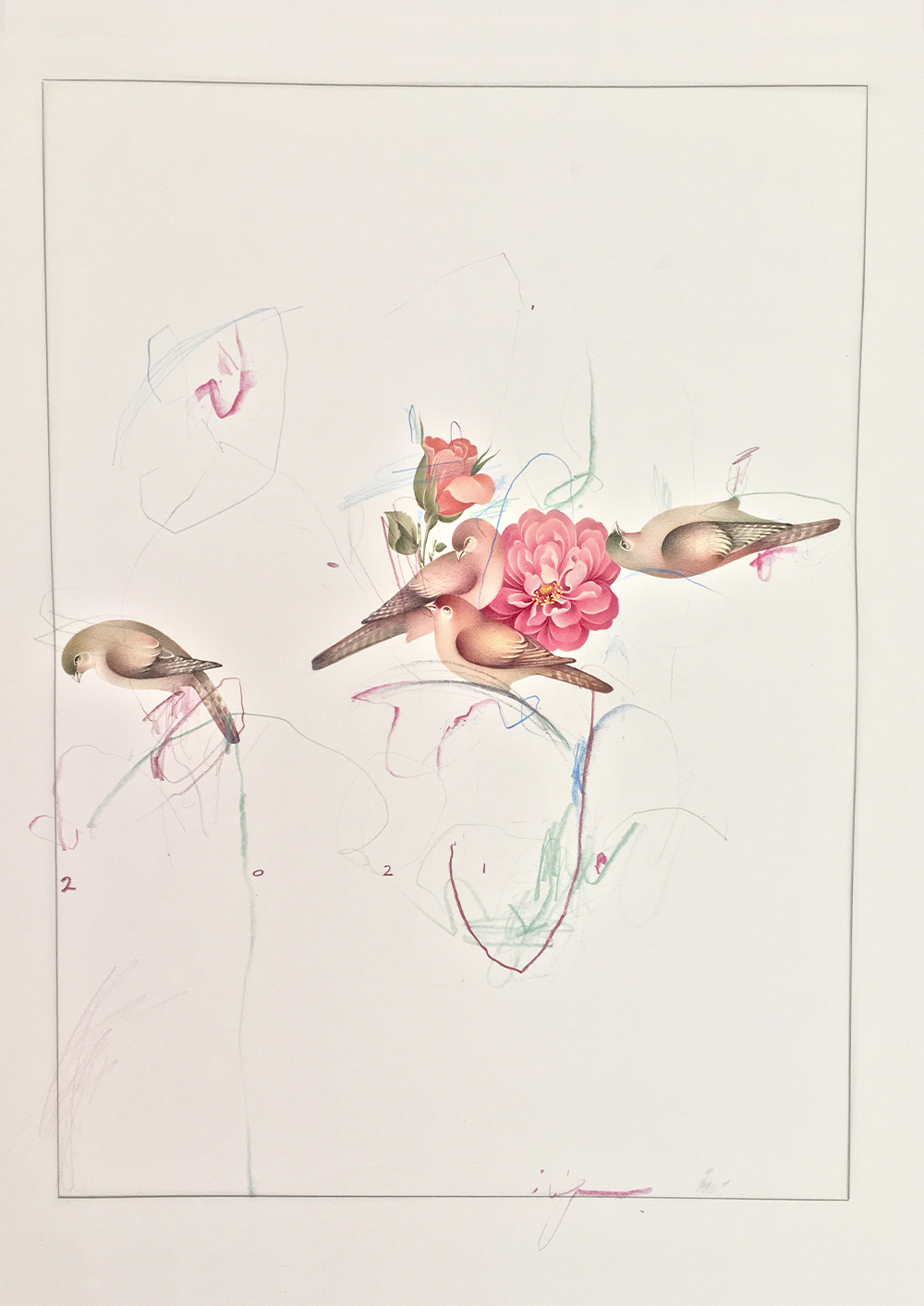 Behnaz Ghasemi, Untitled, 2021