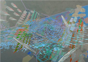 Painting, Mohamadreza Ahmadi Monfared, Wave - Particle Conception No. 5, 2014, 36768