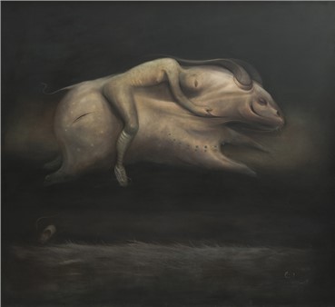 Painting, Vahid Chamani, Amino Acids, 2009, 7915