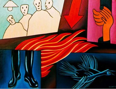 Painting, Bijan Nemati Sharif, Untitled, 1998, 84378
