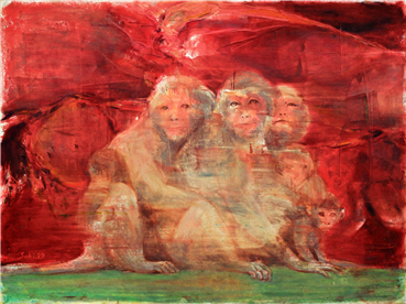 Painting, Mahmoud Saki, The Burden of Existence, 2018, 36950