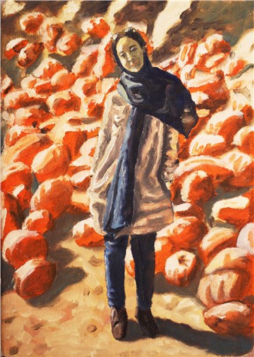 Painting, Keiman Mahabadi, Untitled, 2016, 34346