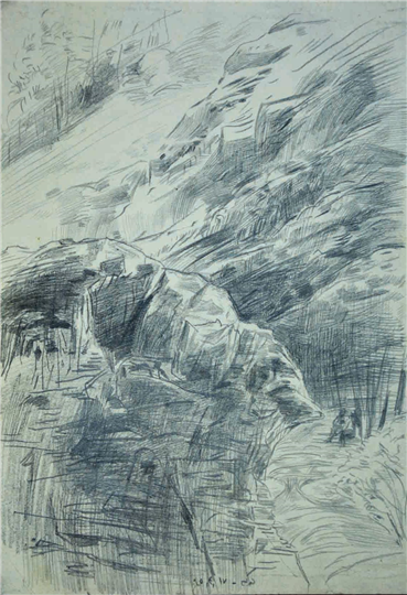 Works on paper, Atena Fereydouni, Darake Mountains , , 36959