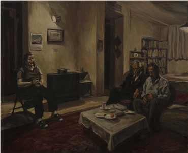 Painting, Omid Bazmandegan, Untitled, 2015, 10431