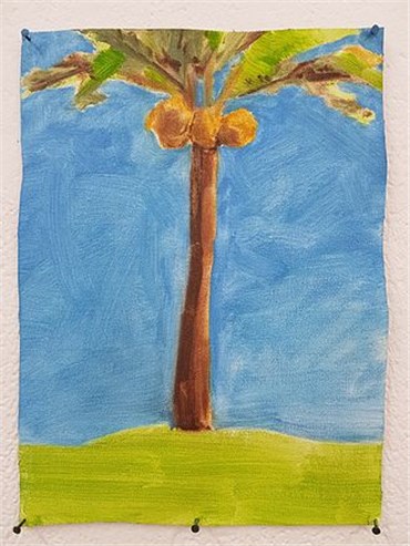 Painting, Armand Kazem, Tall Palm Tree, 2017, 30516