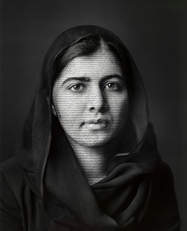 Shirin Neshat, Portrait of Malala, 2018, 0