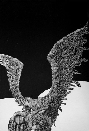 Works on paper, Jamal Bakhshpour, Untitled, 1974, 12740