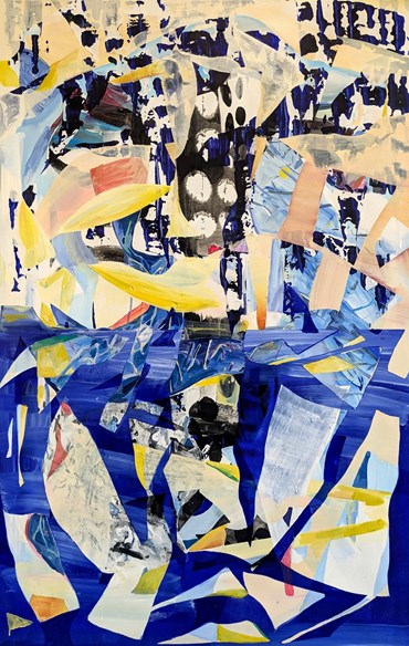 Painting, Yasaman Nozari, Half in - Half out, 2025, 77936