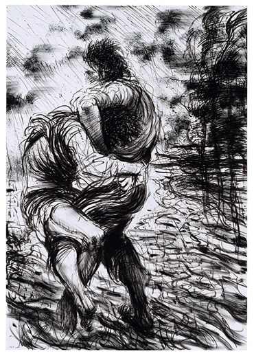 Painting, Omid Moshksar, Untitled, 2024, 76906