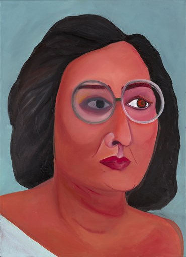 Azarakhsh Asgari, Self Portrait, 2021, 0